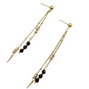 Stainless Steel Style Tassel Earrings